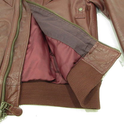 AVIREX | アヴィレックス CUSTOM LEATHER レザー 6131003 レッド サイズ：M【三重本店】