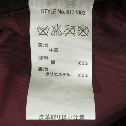 AVIREX | アヴィレックス CUSTOM LEATHER レザー 6131003 レッド サイズ：M【三重本店】