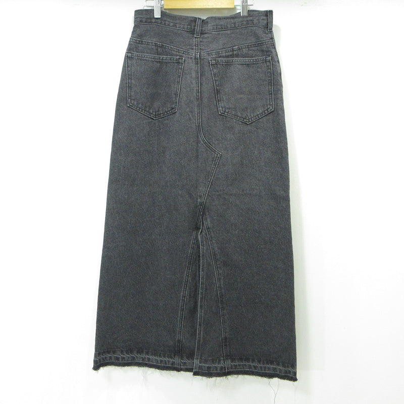IENA SLOBE | イエナ スローブ Le Denim デニムロングスカート スカート 23060912705020 ブラック サイズ：36【三重本店】