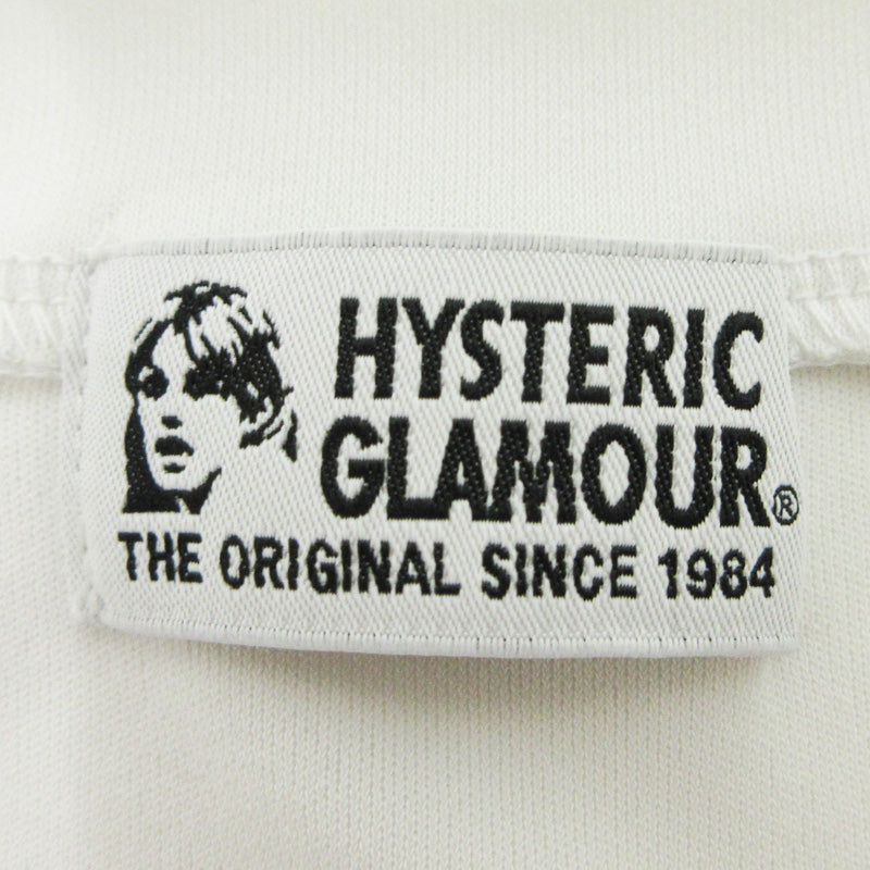 HYSTERIC GLAMOUR | ヒステリックグラマー MOTOR CITY HONEY pt ロングワンピース モーターシティハニー プリント半袖 ワンピース 01173CO01 ホワイト サイズ：FreeSize【三重本店】