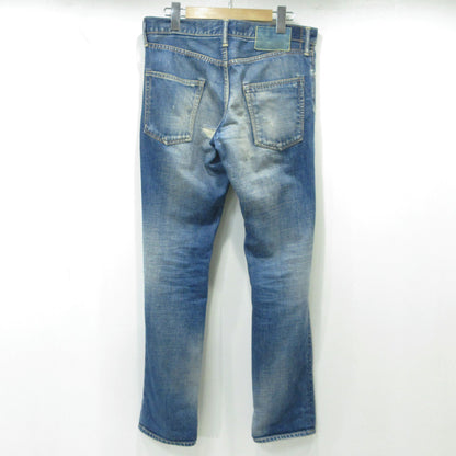 VISVIM | ビズビム social sculpture denim 04D5 ダメージ加工 USED加工ジップフライ デニムパンツ 0112305005004 ブルー インディゴ サイズ：32【三重本店】
