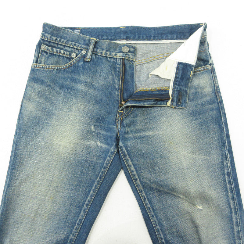 VISVIM | ビズビム social sculpture denim 04D5 ダメージ加工 USED加工ジップフライ デニムパンツ 0112305005004 ブルー インディゴ サイズ：32【三重本店】
