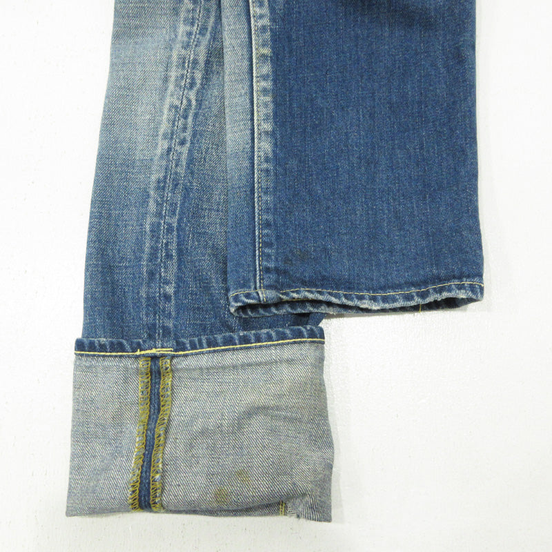VISVIM | ビズビム social sculpture denim 04D5 ダメージ加工 USED加工ジップフライ デニムパンツ 0112305005004 ブルー インディゴ サイズ：32【三重本店】