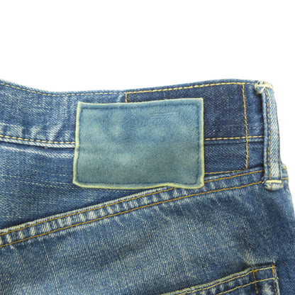 VISVIM | ビズビム social sculpture denim 04D5 ダメージ加工 USED加工ジップフライ デニムパンツ 0112305005004 ブルー インディゴ サイズ：32【三重本店】