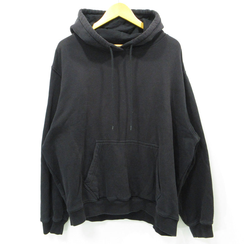 MSGM | エムエスジーエム ロゴプリント長袖パーカー 裏起毛 パーカー 2541MDM68 ブラック サイズ：表記サイズ(EU)【三重本店】