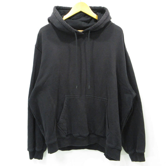 MSGM | エムエスジーエム ロゴプリント長袖パーカー 裏起毛 パーカー 2541MDM68 ブラック サイズ：表記サイズ(EU)【三重本店】
