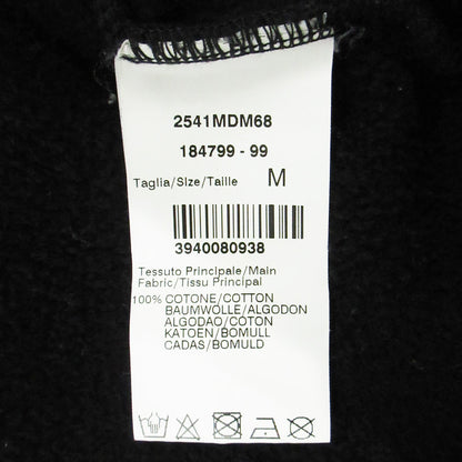 MSGM | エムエスジーエム ロゴプリント長袖パーカー 裏起毛 パーカー 2541MDM68 ブラック サイズ：表記サイズ(EU)【三重本店】
