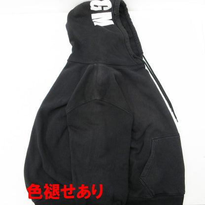 MSGM | エムエスジーエム ロゴプリント長袖パーカー 裏起毛 パーカー 2541MDM68 ブラック サイズ：表記サイズ(EU)【三重本店】