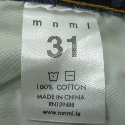 mnml | ミニマル デニムパンツ ブルー サイズ：31【三重本店】