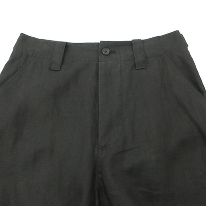 MHL | エムエイチエル リネン パンツ 579-3140015 ブラック サイズ：M【三重本店】