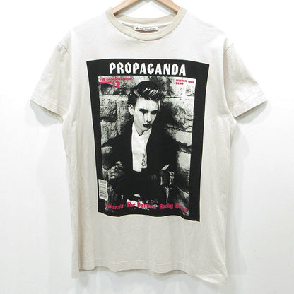 ACNE STUDIOS | アクネストゥディオズ フォトプリント半袖Tシャツ 半袖Ｔシャツ 1662-343-1640 ライトベージュ サイズ：XS【三重本店】