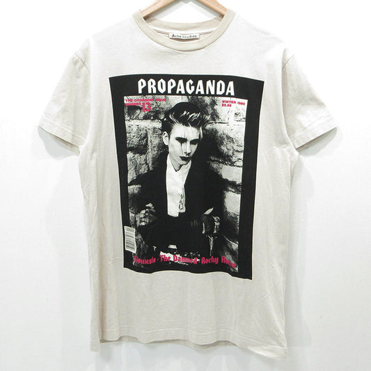 ACNE STUDIOS | アクネストゥディオズ フォトプリント半袖Tシャツ 半袖Ｔシャツ 1662-343-1640 ライトベージュ サイズ：XS【三重本店】