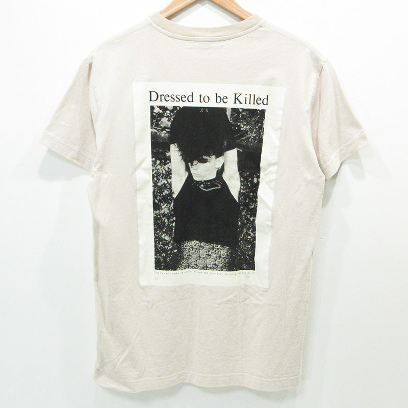 ACNE STUDIOS | アクネストゥディオズ フォトプリント半袖Tシャツ 半袖Ｔシャツ 1662-343-1640 ライトベージュ サイズ：XS【三重本店】