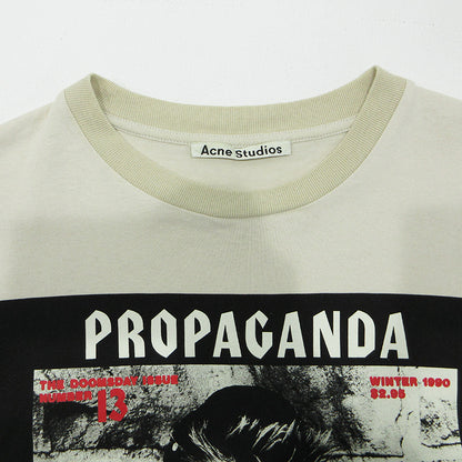 ACNE STUDIOS | アクネストゥディオズ フォトプリント半袖Tシャツ 半袖Ｔシャツ 1662-343-1640 ライトベージュ サイズ：XS【三重本店】