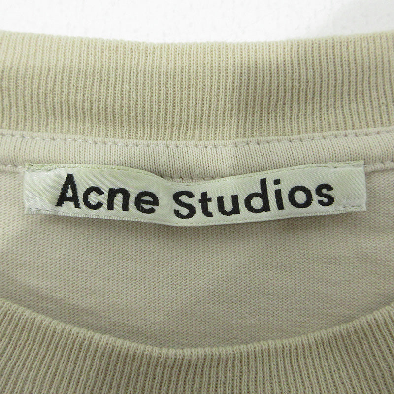 ACNE STUDIOS | アクネストゥディオズ フォトプリント半袖Tシャツ 半袖Ｔシャツ 1662-343-1640 ライトベージュ サイズ：XS【三重本店】