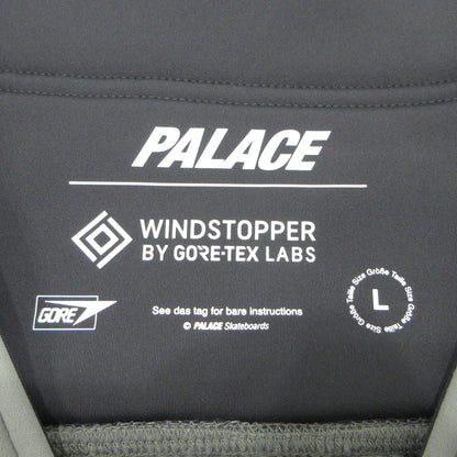 PALACE SKATEBOARDS | パレススケートボード GORE TEX WINDSTOPPER VEST ゴアテックス ロゴプリント 裏ボア ウィンドストッパー ベスト ベスト グレー サイズ：L【三重本店】