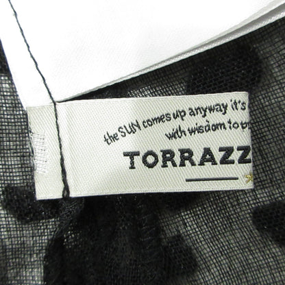 TRRAZZO DONNNA | トラッゾドンナ 総柄シアーノースリーブワンピース ドット柄 ワンピース 6253-542 ブラック サイズ：FreeSize【三重本店】