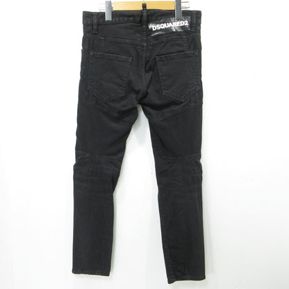 DSQUARED2 | ディースクエアード TIDY BIKER JENA デニム タイディー バイカー ジーン デニムパンツ S74LB0619 ブラック サイズ：42【三重本店】
