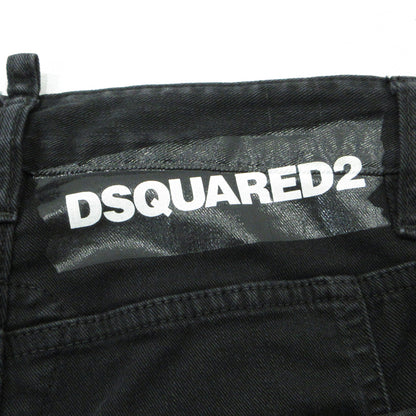 DSQUARED2 | ディースクエアード TIDY BIKER JENA デニム タイディー バイカー ジーン デニムパンツ S74LB0619 ブラック サイズ：42【三重本店】