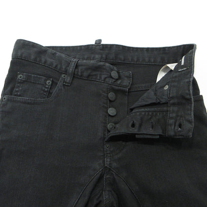 DSQUARED2 | ディースクエアード TIDY BIKER JENA デニム タイディー バイカー ジーン デニムパンツ S74LB0619 ブラック サイズ：42【三重本店】
