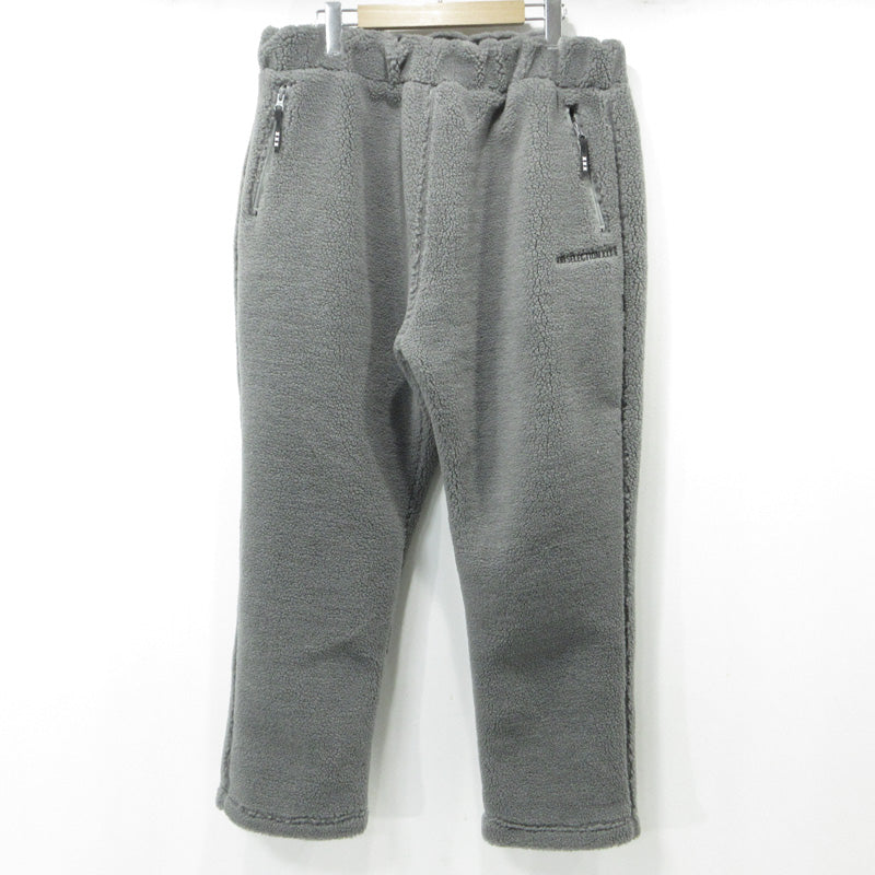 GOD SELECTION XXX | ゴッドセレクショントリプルエックス FLEECE PANTS ロゴ刺繍イージーフリースパンツ パンツ GX-A24-PT-04 グレー サイズ：XL【三重本店】