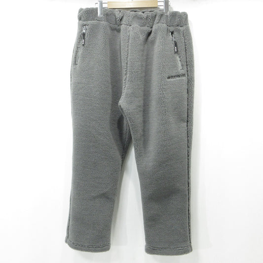 GOD SELECTION XXX | ゴッドセレクショントリプルエックス FLEECE PANTS ロゴ刺繍イージーフリースパンツ パンツ GX-A24-PT-04 グレー サイズ：XL【三重本店】