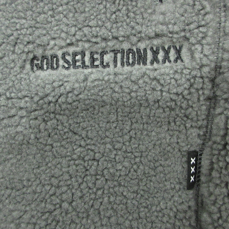 GOD SELECTION XXX | ゴッドセレクショントリプルエックス FLEECE PANTS ロゴ刺繍イージーフリースパンツ パンツ GX-A24-PT-04 グレー サイズ：XL【三重本店】