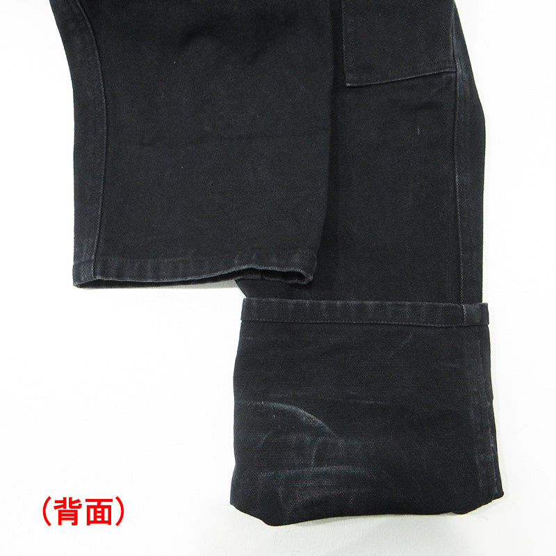 X-LARGE | エクストララージ × DICKIES ディッキーズ ロゴ刺繍オーバーオール オーバーオール 101221031016 ブラック サイズ：S【三重本店】