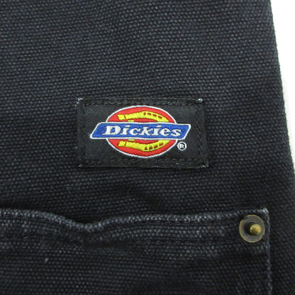 X-LARGE | エクストララージ × DICKIES ディッキーズ ロゴ刺繍オーバーオール オーバーオール 101221031016 ブラック サイズ：S【三重本店】