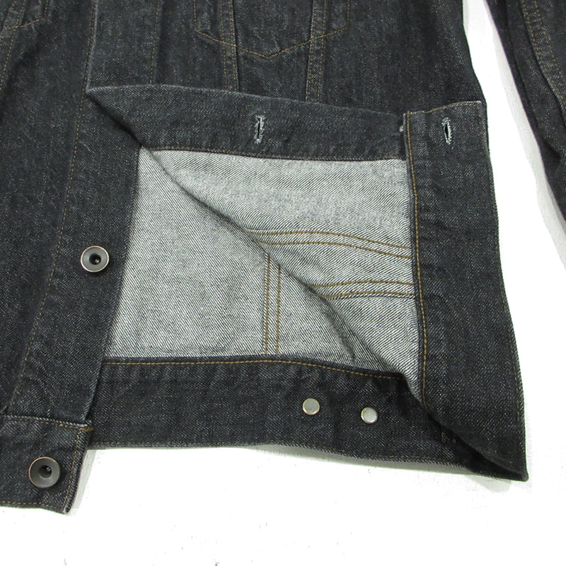 Yohji Yamamoto | ヨウジヤマモト OZONO Panelled I-Denim Jacket デニム HS-Y99-005 ブラック サイズ：1【三重本店】
