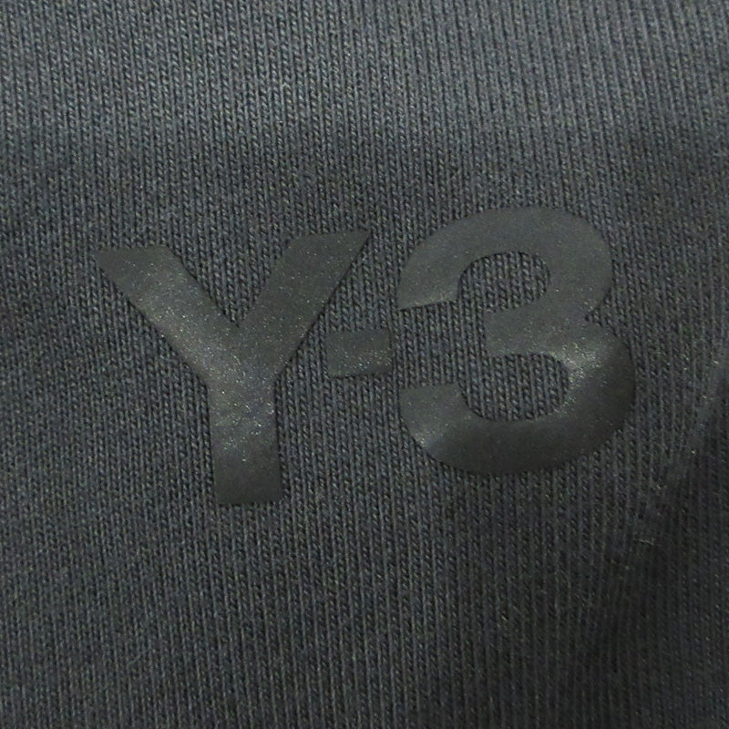 Y-3 | ワイスリー YOHJI YAMAMOTO × adidas ヨウジヤマモト × アディダス FRENCH TERRY CUFFED PANTS ロゴプリントスウェットパンツ パンツ IV5570 ブラック サイズ：XL【三重本店】