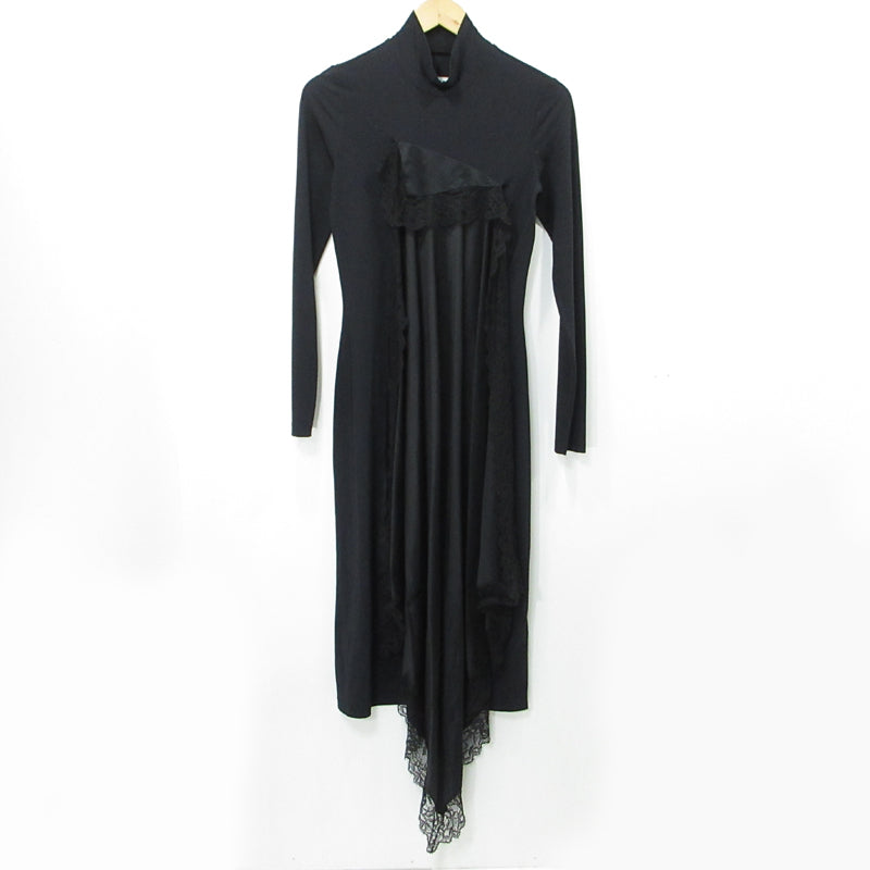 Maison Margiela | メゾンマルジェラ レースドレープドレス ワンピース S52CT0747 ブラック サイズ：M【三重本店】