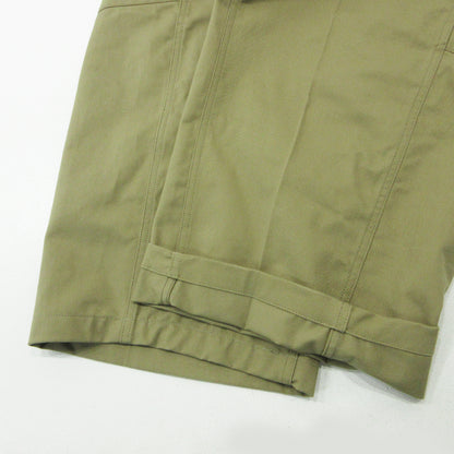 HYKE | ハイク BARREL―LEG CHINO PANTS チノパンツ 13348-3402 カーキ サイズ：34【三重本店】