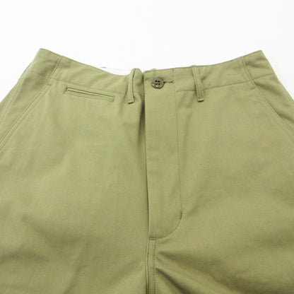 HYKE | ハイク BARREL―LEG CHINO PANTS チノパンツ 13348-3402 カーキ サイズ：34【三重本店】