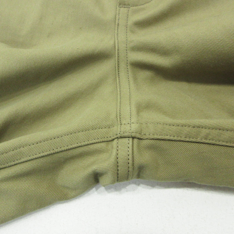 HYKE | ハイク BARREL―LEG CHINO PANTS チノパンツ 13348-3402 カーキ サイズ：34【三重本店】