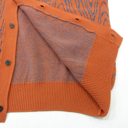 6(ROKU) | ロク MIOSMOKEY/JQ KNIT VEST ベスト オレンジ サイズ：FreeSize【三重本店】