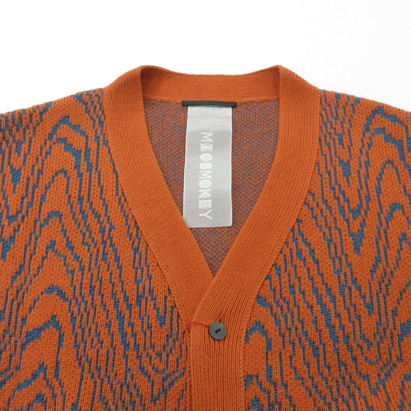 6(ROKU) | ロク MIOSMOKEY/JQ KNIT VEST ベスト オレンジ サイズ：FreeSize【三重本店】