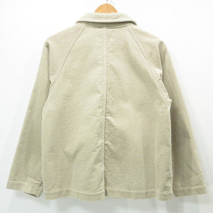 MHL | エムエイチエル 襟2WAYコーデュロイカバーオール ジャケット その他アウター 595-2225505 ライトベージュ アイボリー サイズ：2【三重本店】