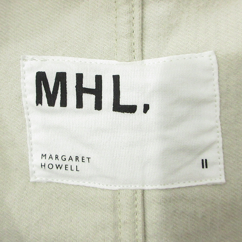 MHL | エムエイチエル 襟2WAYコーデュロイカバーオール ジャケット その他アウター 595-2225505 ライトベージュ アイボリー サイズ：2【三重本店】