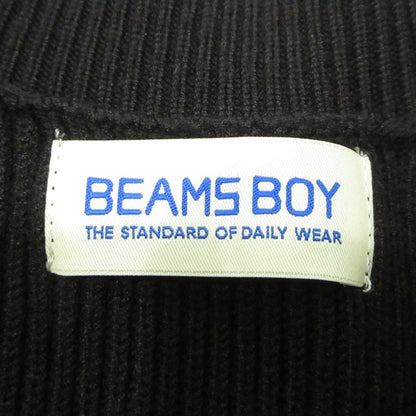 BEAMS BOY | ビームスボーイ ミリタリー ロング ベスト ベスト 13-05-0139-126 ブラック【三重本店】