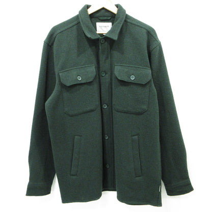 Carhartt WIP | カーハートダブリューアイピー OWEN SHIRT JAC ウール混長袖シャツジャケット その他トップス I028226.3C.00.03 ダークグリーン サイズ：L【三重本店】
