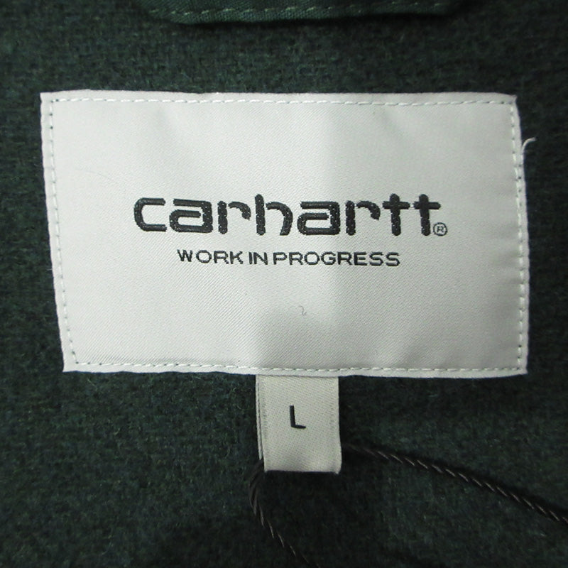Carhartt WIP | カーハートダブリューアイピー OWEN SHIRT JAC ウール混長袖シャツジャケット その他トップス I028226.3C.00.03 ダークグリーン サイズ：L【三重本店】