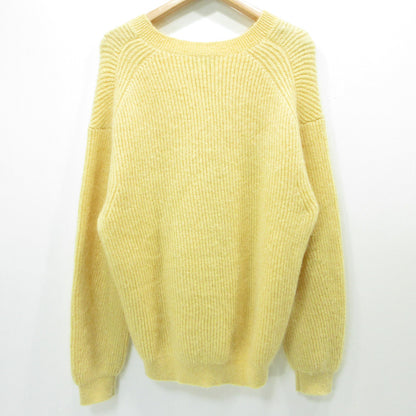 UNITED ARROWS | ユナイテッドアローズ H BEAUTY&YOUTH モヘア混Vネック長袖セーター ニット セーター 1213-199-4053 イエロー サイズ：M【三重本店】