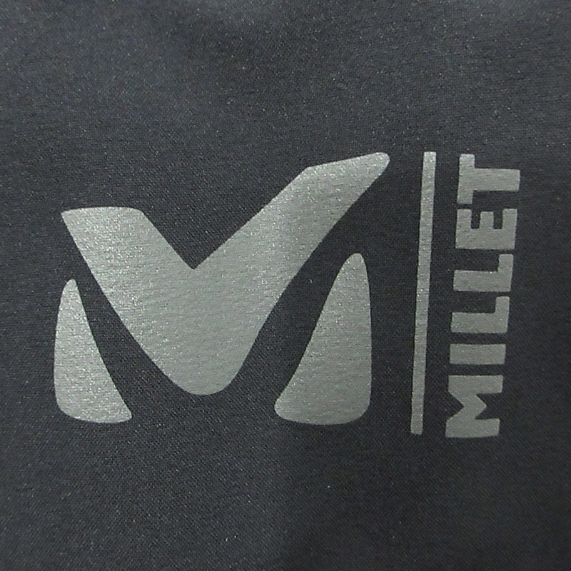 MILLET | ミレー ティフォン50000ストレッチトレックパンツ ロゴプリント防水ナイロンパンツ パンツ MIV01483 ブラック サイズ：L【三重本店】