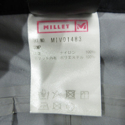 MILLET | ミレー ティフォン50000ストレッチトレックパンツ ロゴプリント防水ナイロンパンツ パンツ MIV01483 ブラック サイズ：L【三重本店】