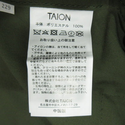 TAION | タイオン その他アウター TAION-CR22ML 001ZML1 カーキ サイズ：S【三重本店】