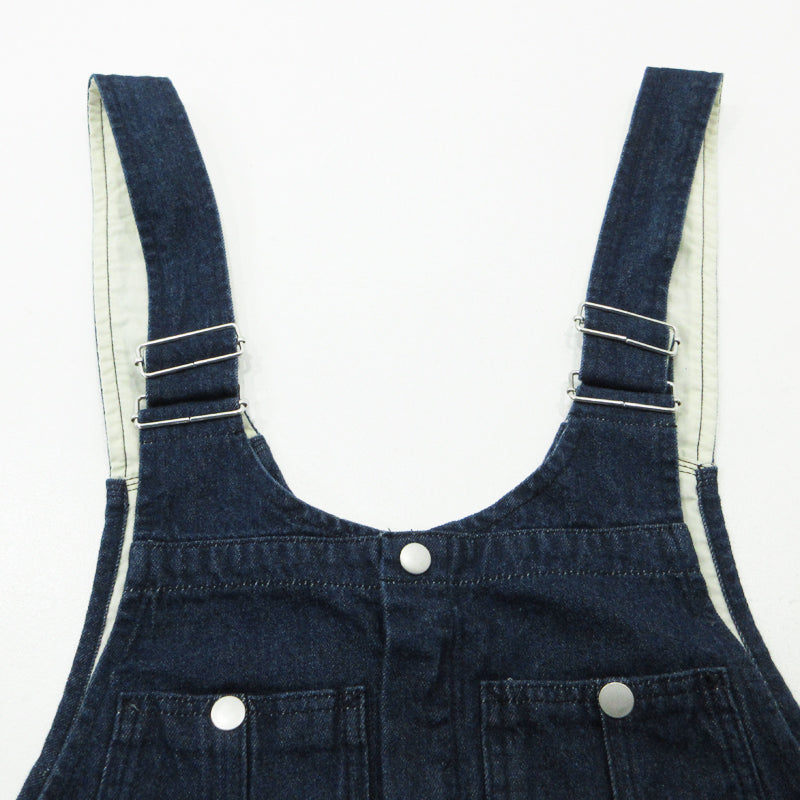 MILK FED | ミルクフェド DENIM OVERALLS オーバーオール 103233031001 ブルー サイズ：S【三重本店】