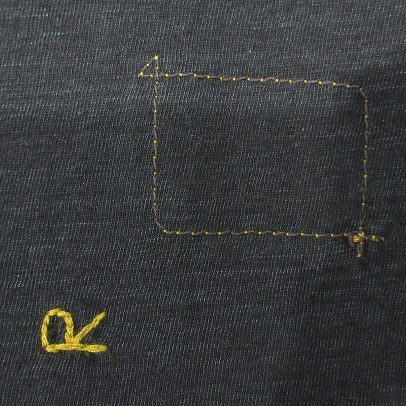 45rpm | ４５アールピーエム ロゴ刺繍ハイネック長袖ワンピース ワンピース ネイビー サイズ：2【三重本店】