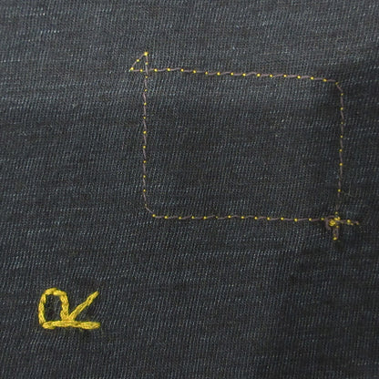 45rpm | ４５アールピーエム ロゴ刺繍ハイネック長袖ワンピース ワンピース ネイビー サイズ：2【三重本店】
