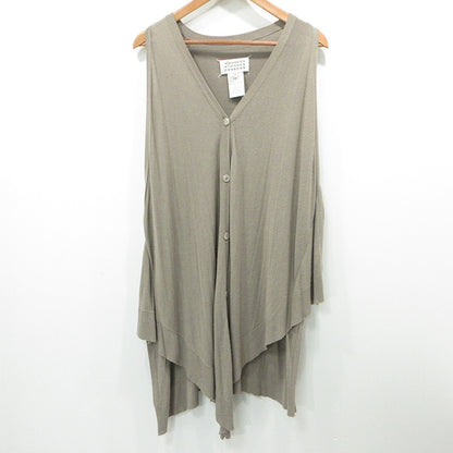 Maison Martin Margiela | メゾンマルタンマルジェラ ベスト カーディガン S31HA0594 ブラウン ベージュ サイズ：不明【三重本店】